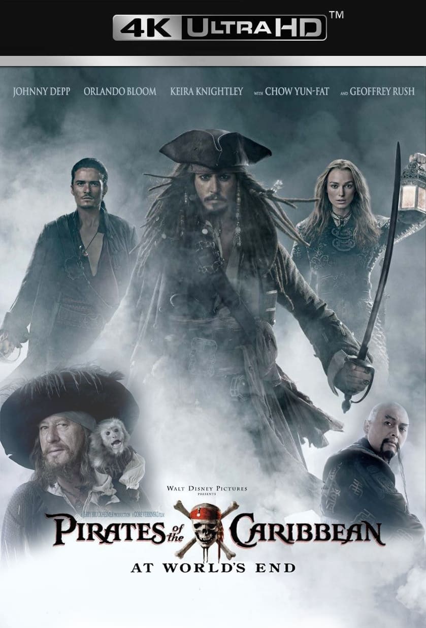 Poster of Pirates of the Caribbean: At World's End