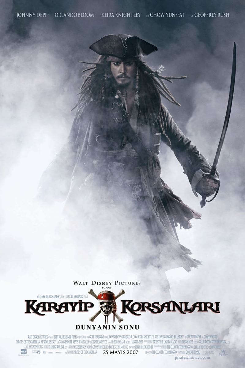 Poster of Pirates of the Caribbean: At World's End