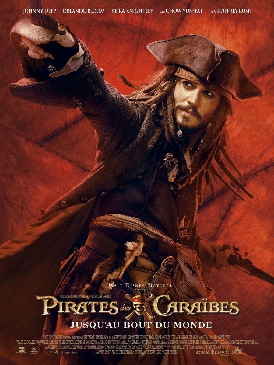 Poster of Pirates of the Caribbean: At World's End