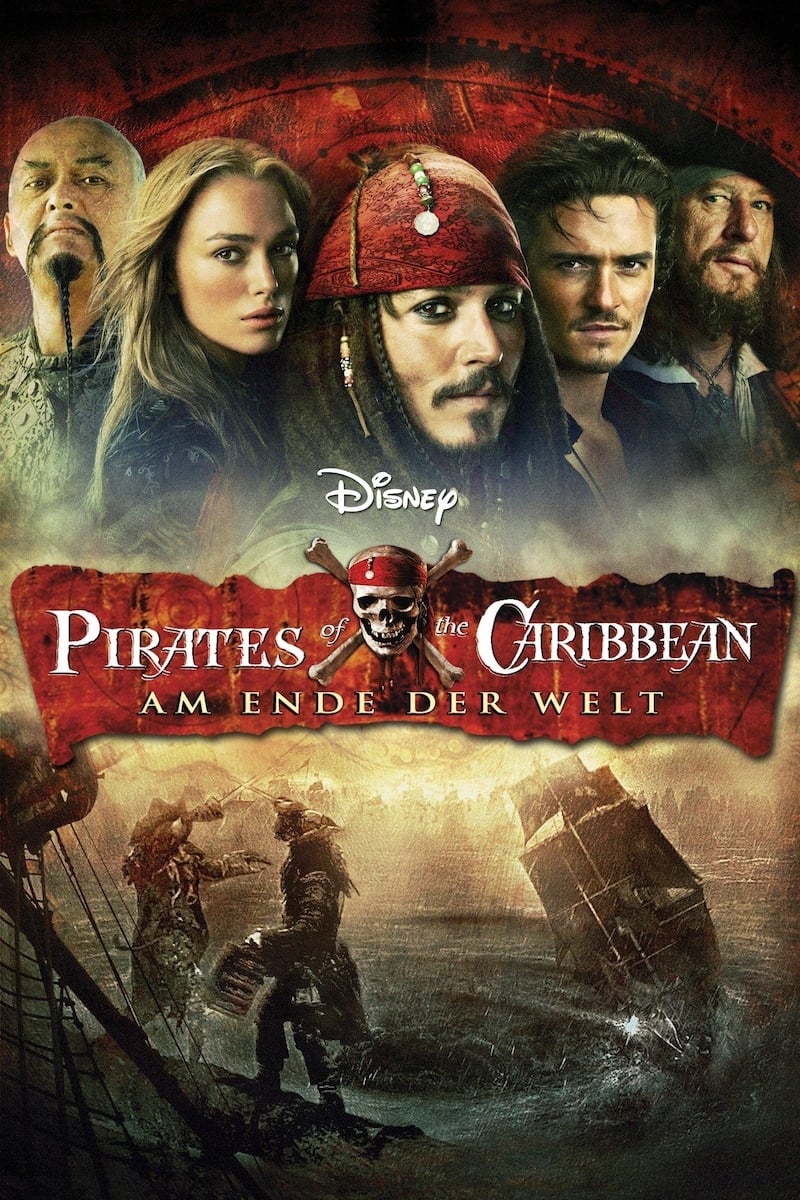 Poster of Pirates of the Caribbean: At World's End