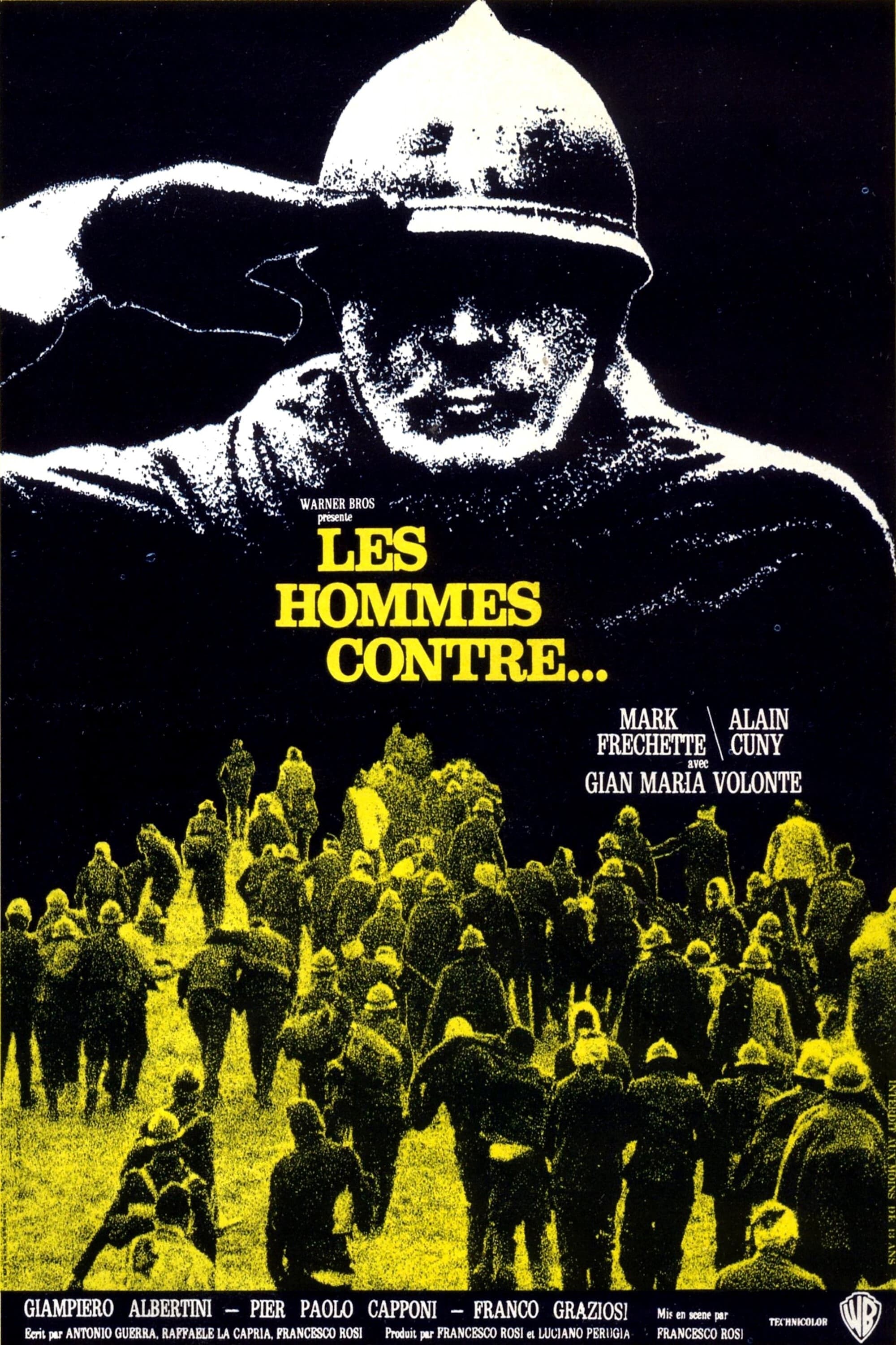 Póster de Hombres contra la guerra