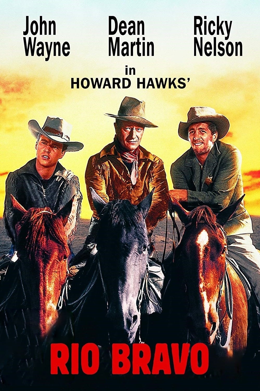 Póster de Río Bravo