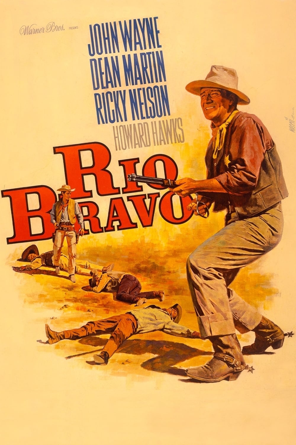 Póster de Río Bravo