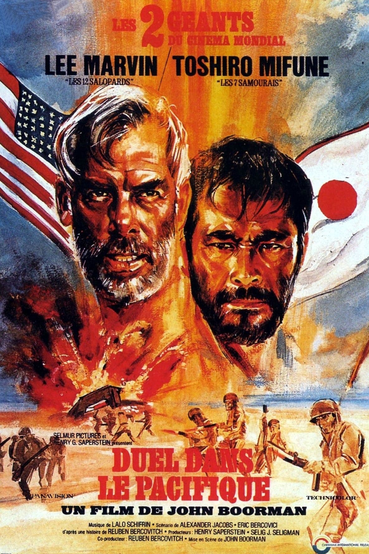 Póster de Infierno en el Pacífico