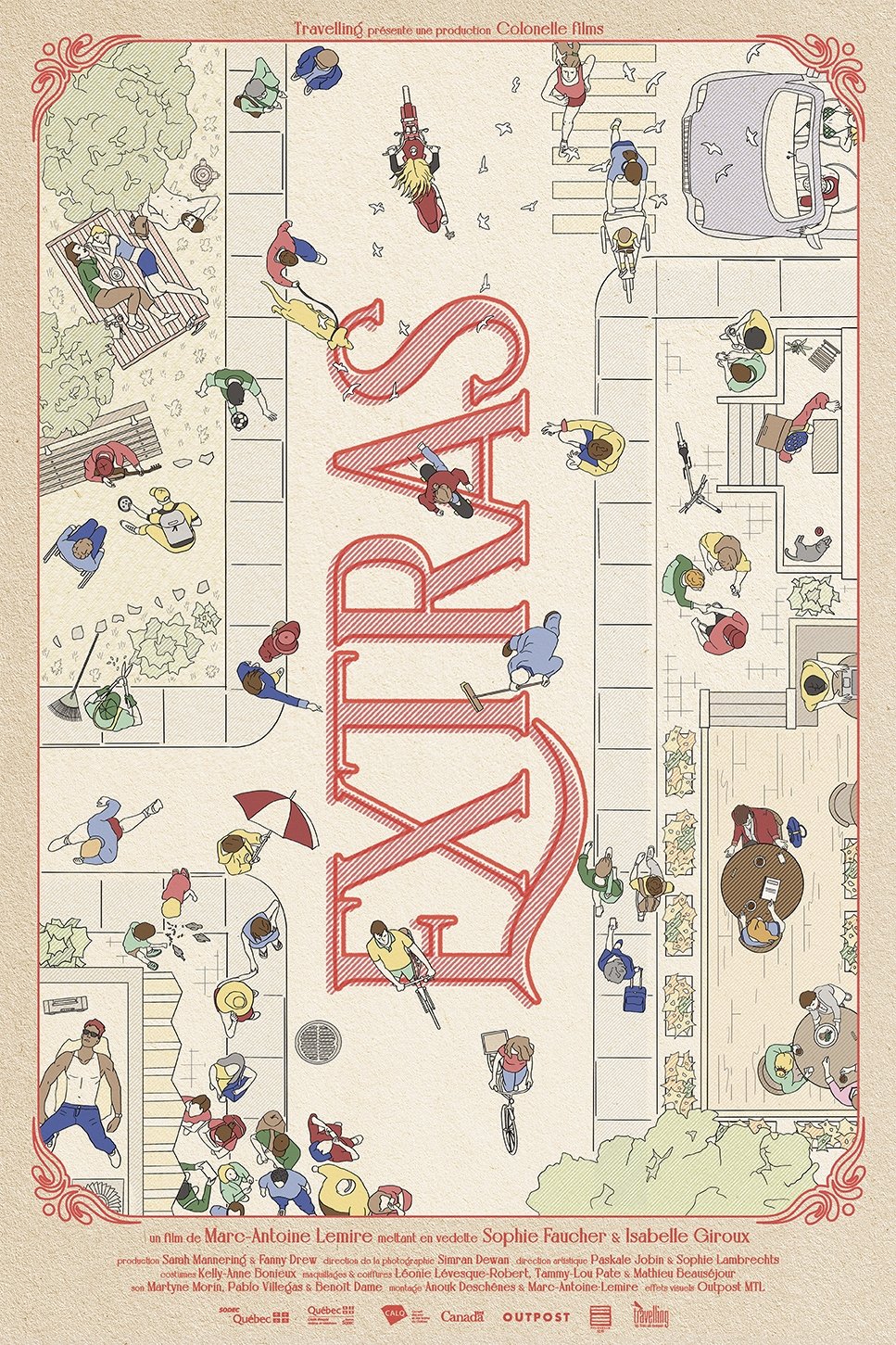 Dónde se rodó Extras