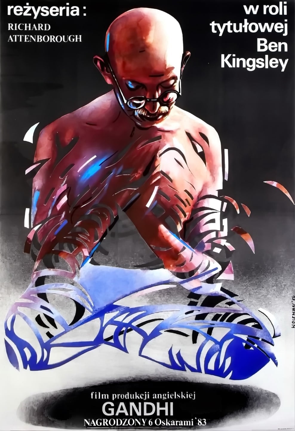 Poster of Gandhi