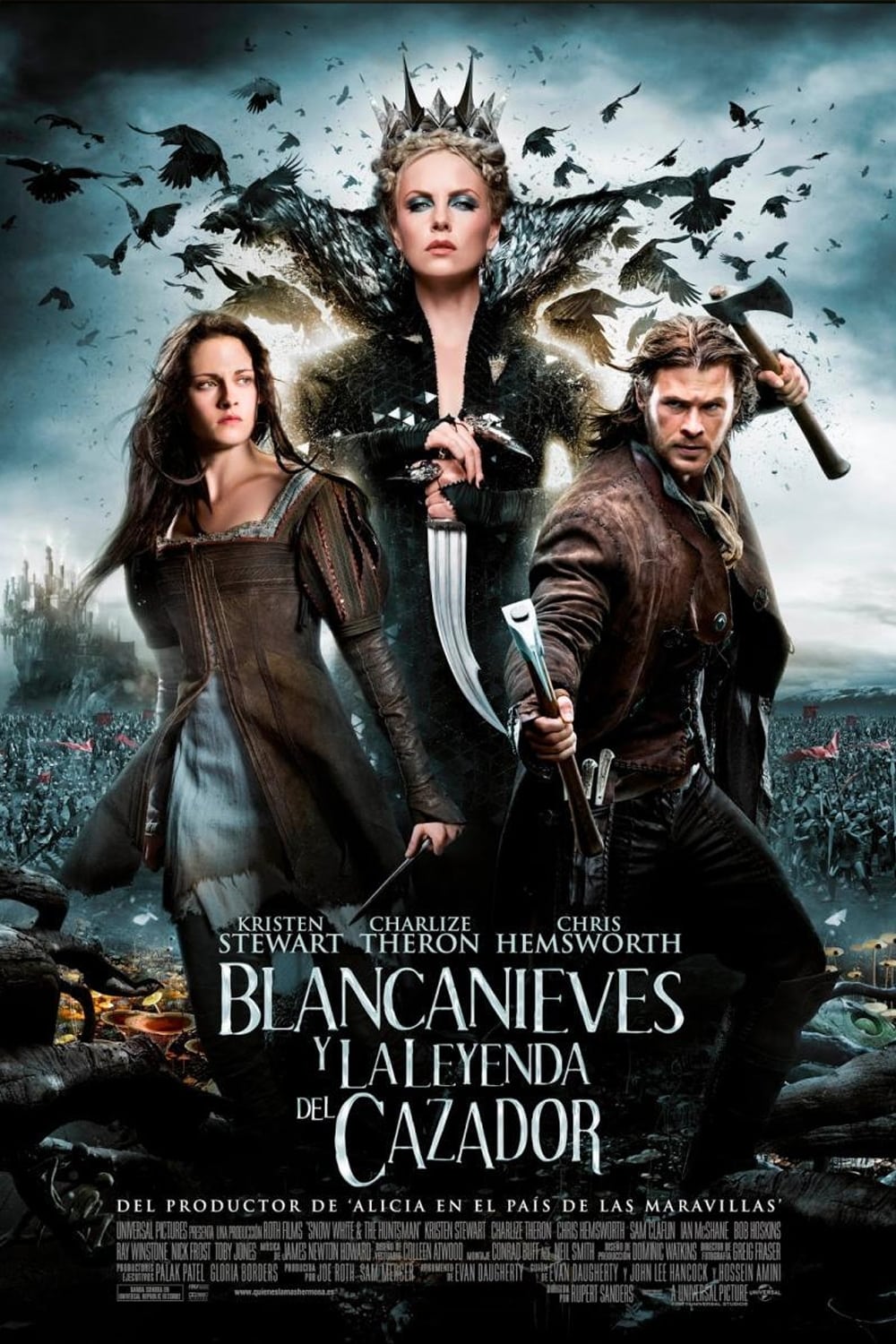Póster de Blancanieves y la leyenda del cazador