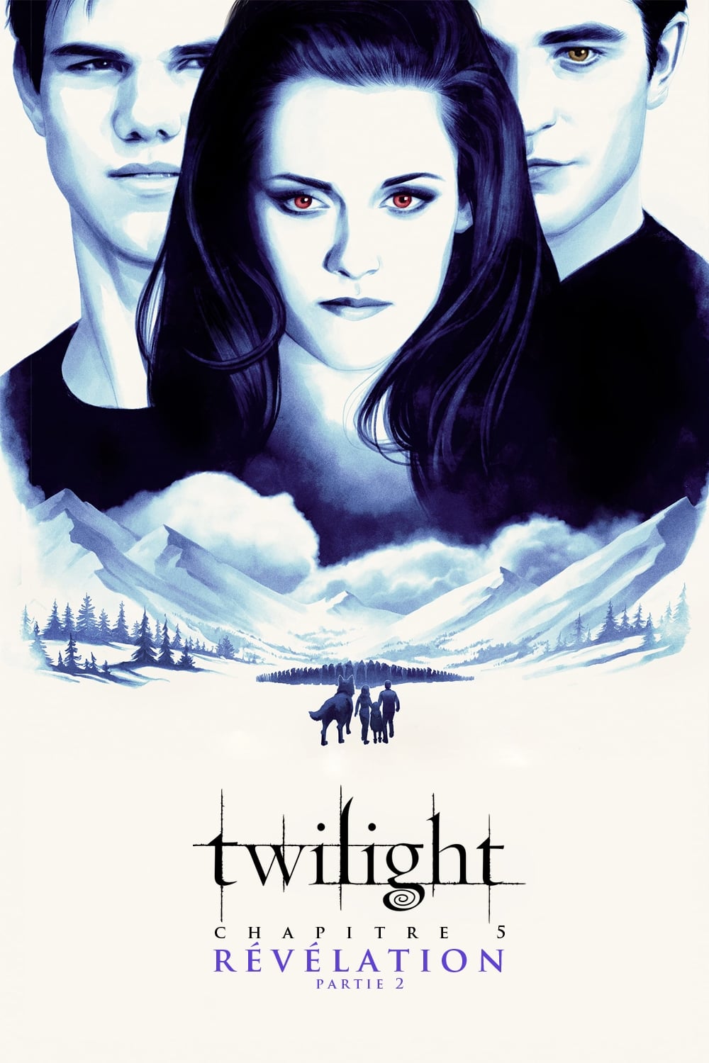 Póster de La saga Crepúsculo: Amanecer - Parte 2