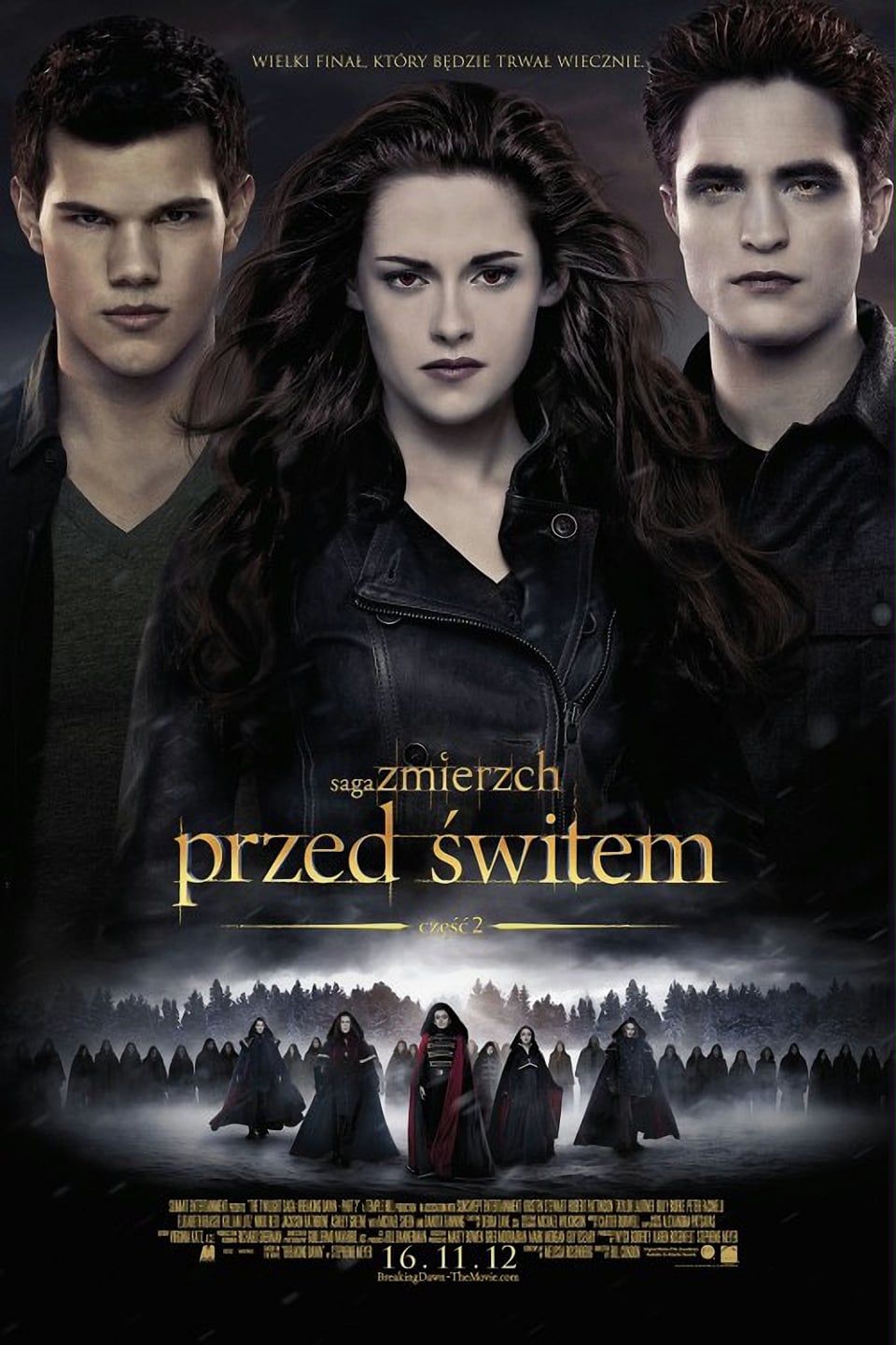 Póster de La saga Crepúsculo: Amanecer - Parte 2