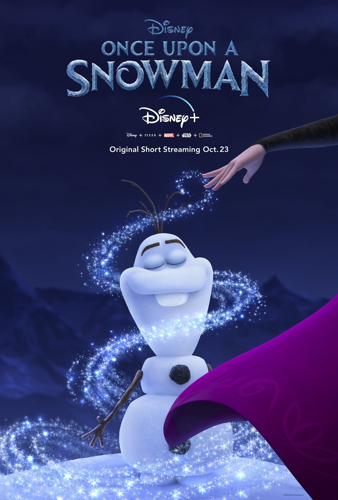 Póster de Érase una vez un muñeco de nieve
