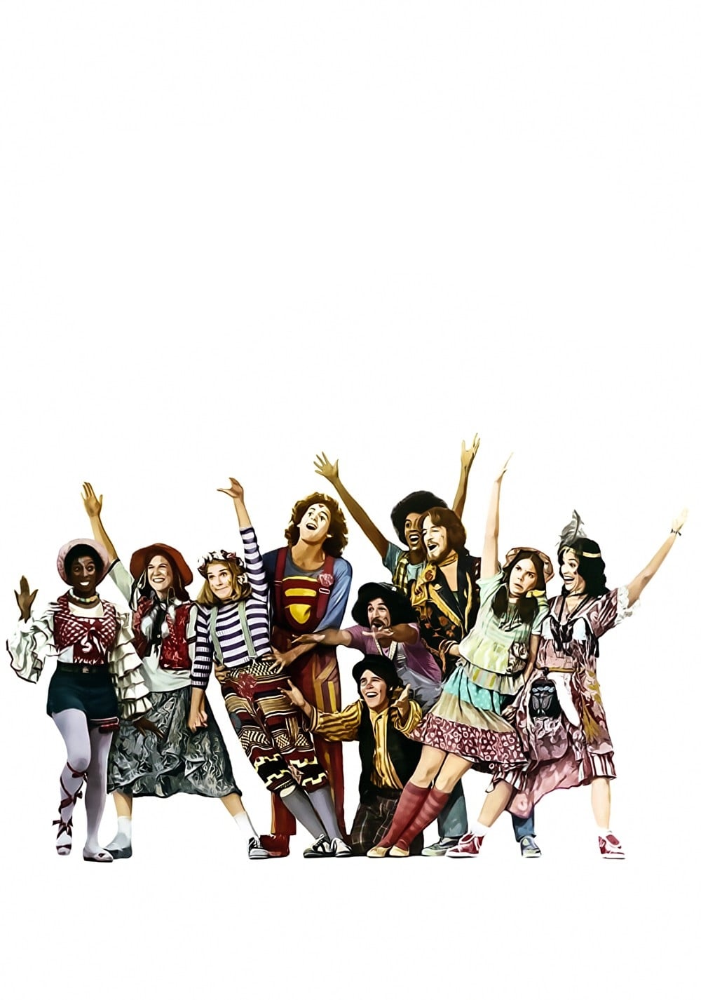 Poster of Godspell: A Musical Based on the Gospel According to St. Matthew