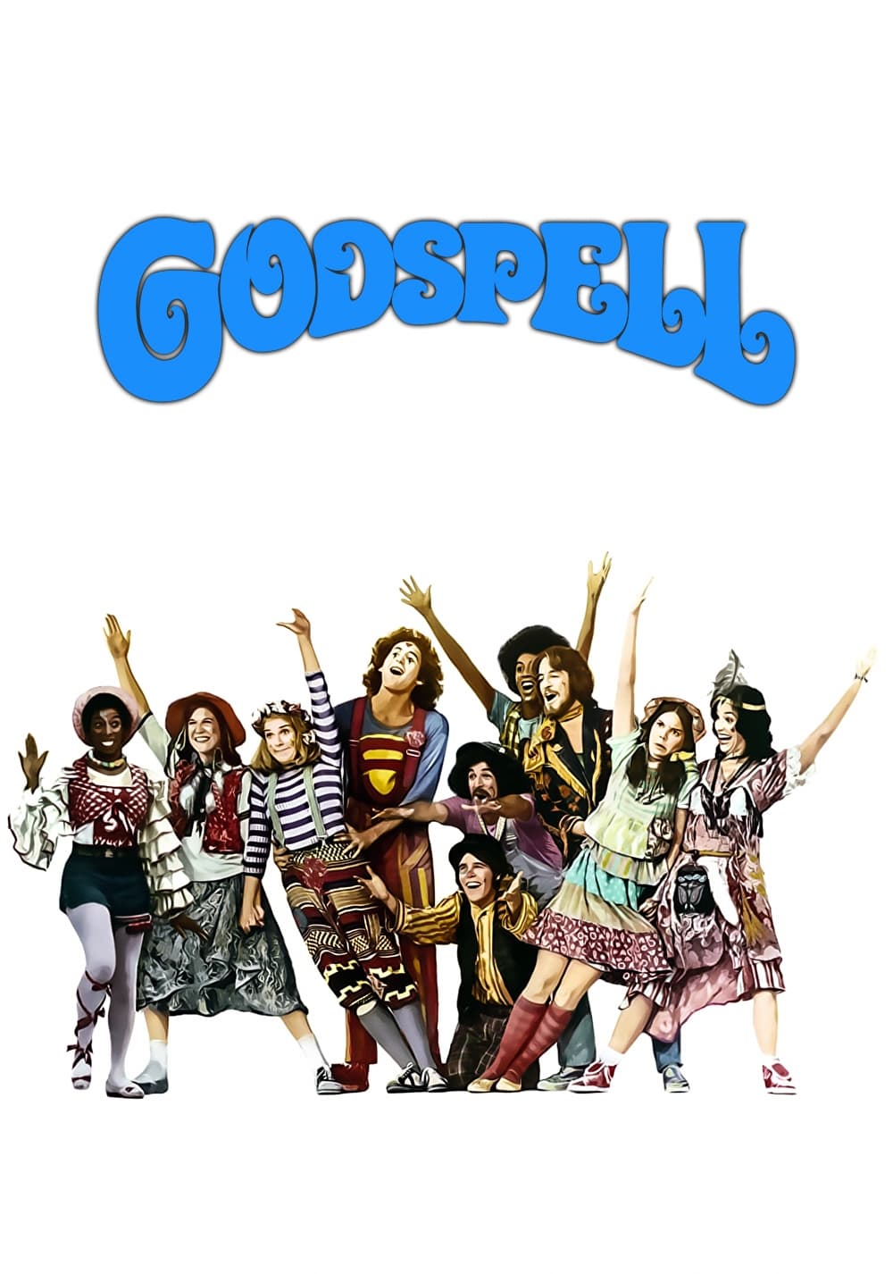 Poster of Godspell: A Musical Based on the Gospel According to St. Matthew