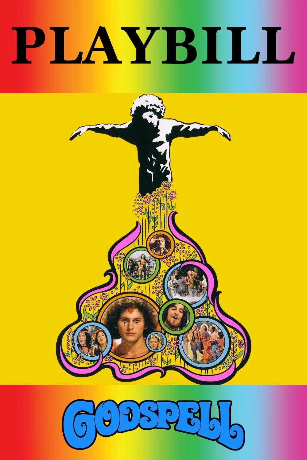 Poster of Godspell: A Musical Based on the Gospel According to St. Matthew