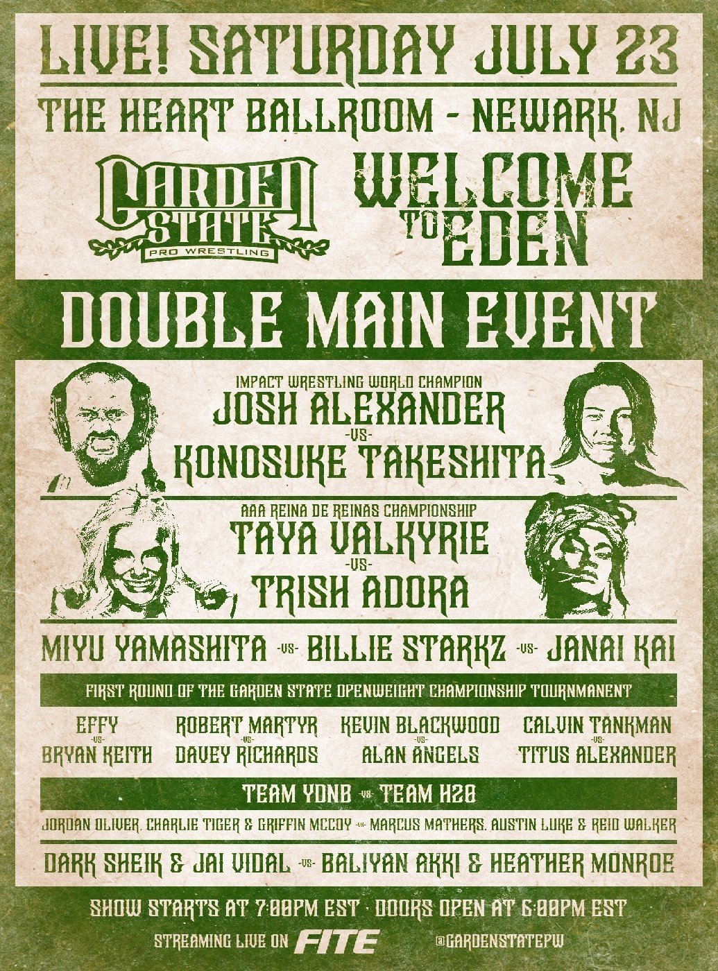 Dónde se rodó Garden State Pro Wrestling: Welcome To Eden