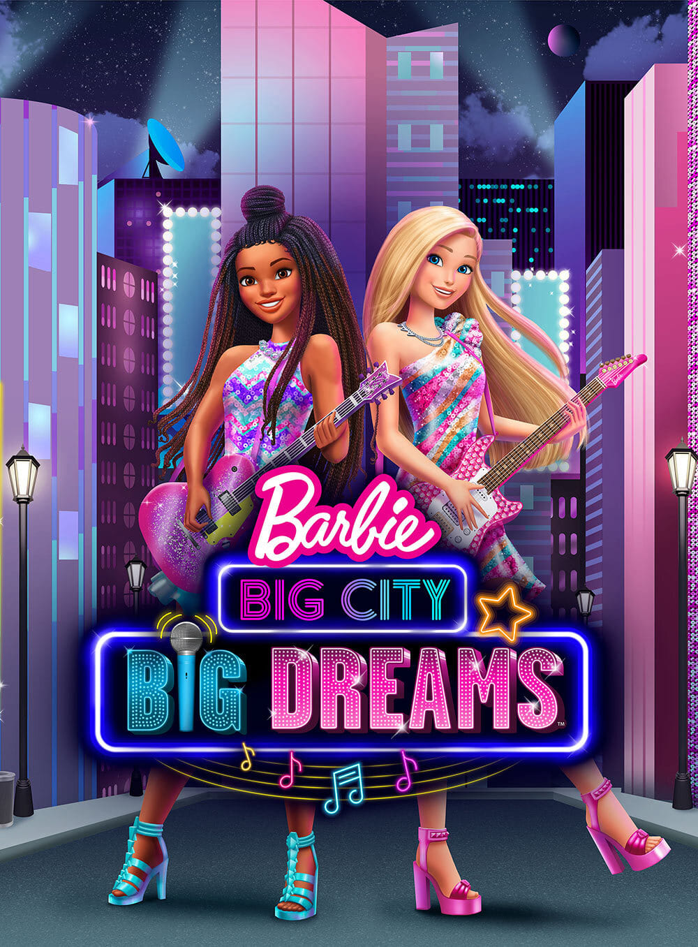 Póster de Barbie: Grandes sueños en la gran ciudad