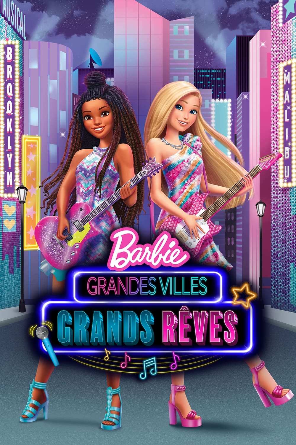 Póster de Barbie: Grandes sueños en la gran ciudad