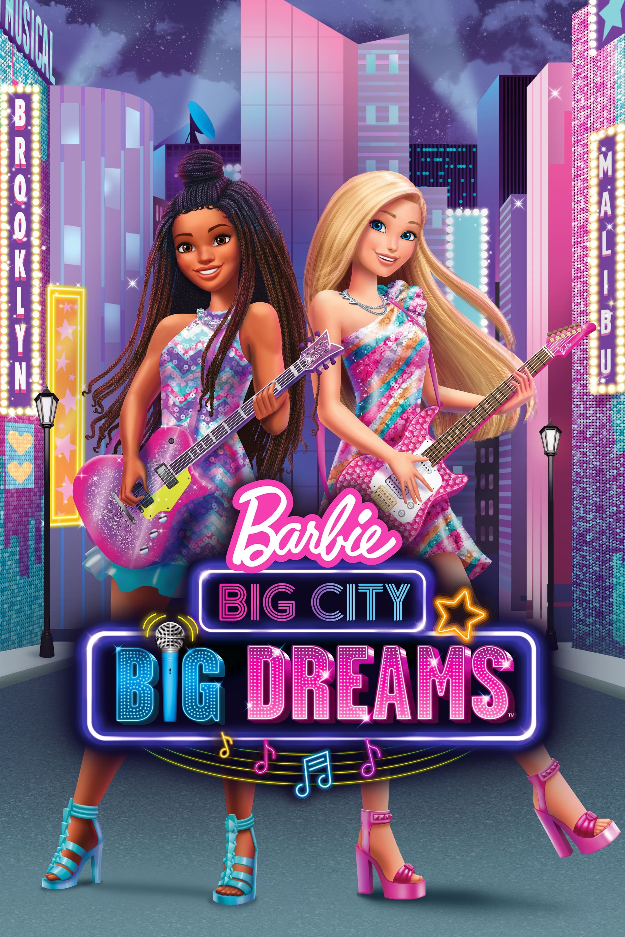 Póster de Barbie: Grandes sueños en la gran ciudad