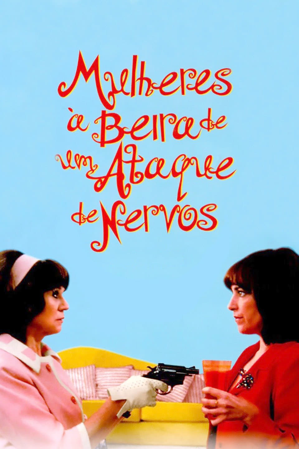 Póster de Mujeres al borde de un ataque de nervios