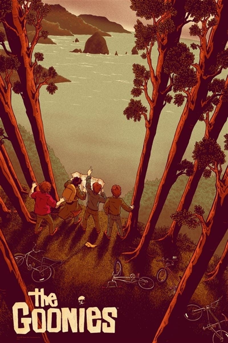Póster de Los Goonies