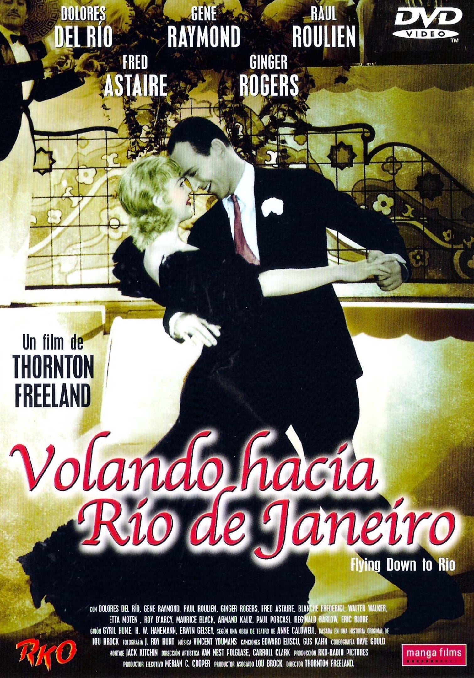 Póster de Volando hacia Río de Janeiro
