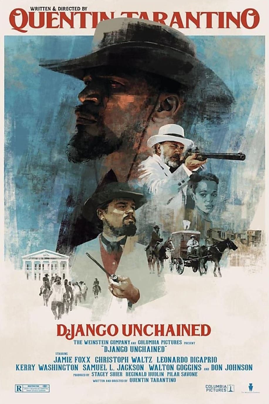 Póster de Django desencadenado