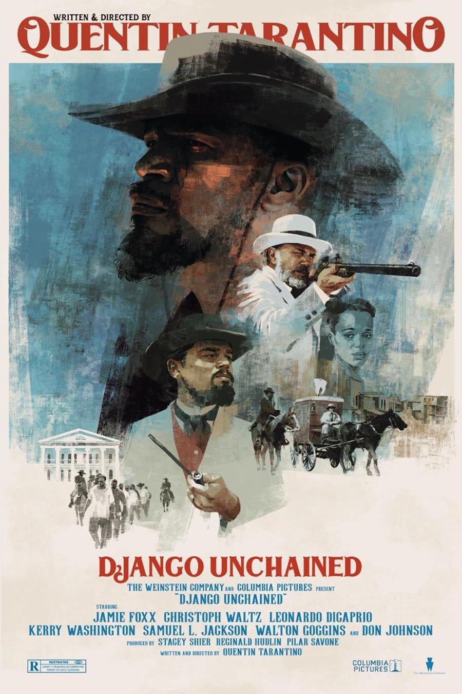 Póster de Django desencadenado