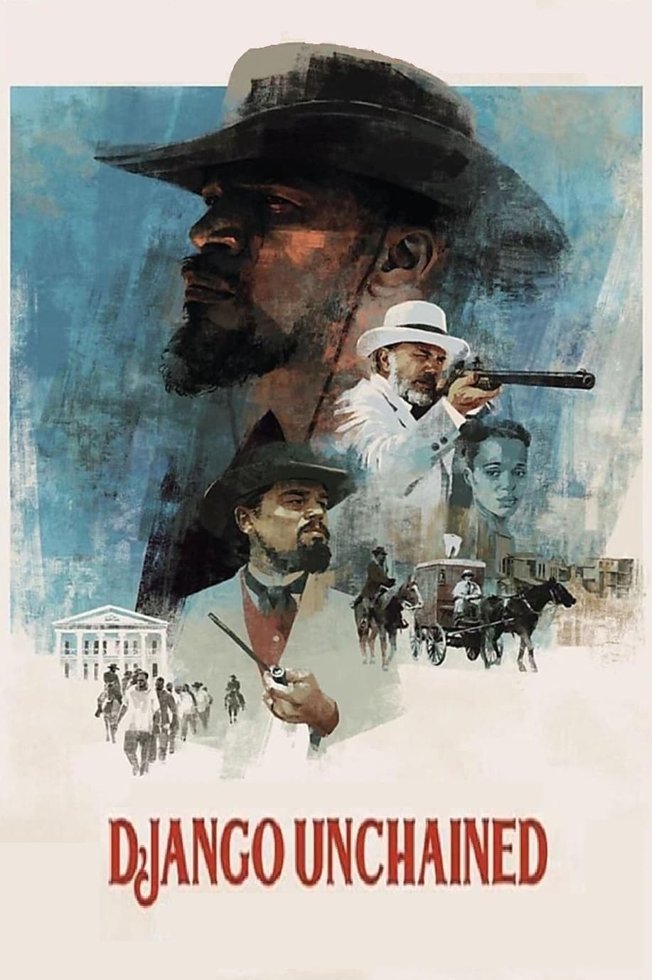 Póster de Django desencadenado