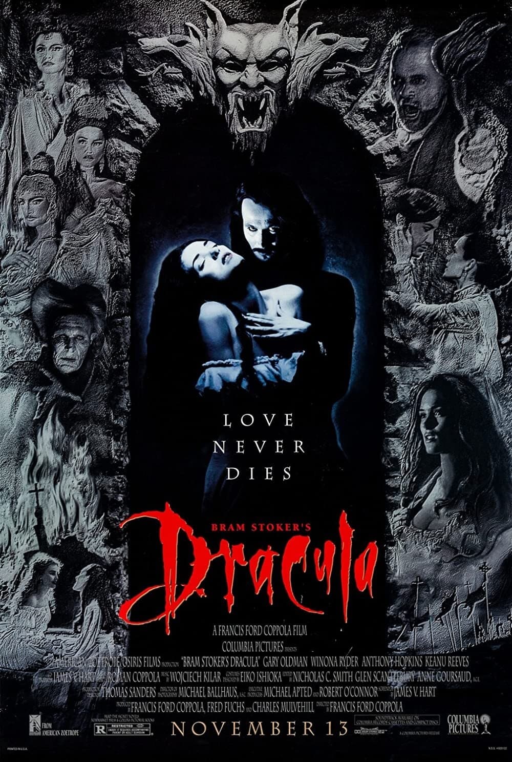 Póster de Drácula de Bram Stoker