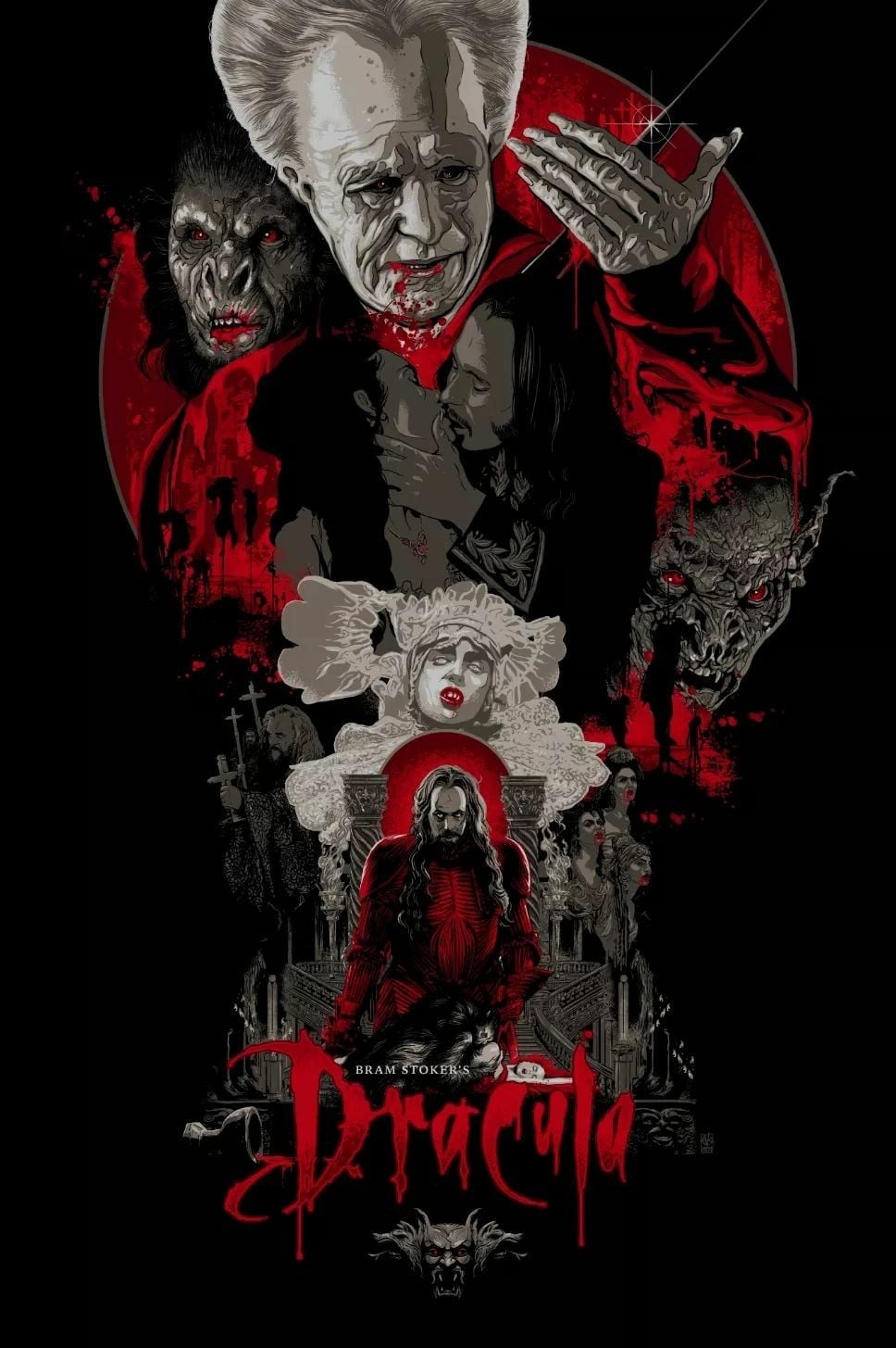 Póster de Drácula de Bram Stoker
