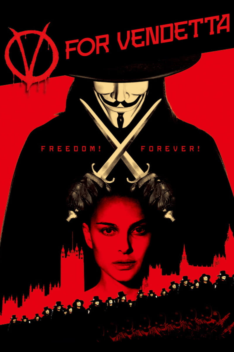 Póster de V de Vendetta