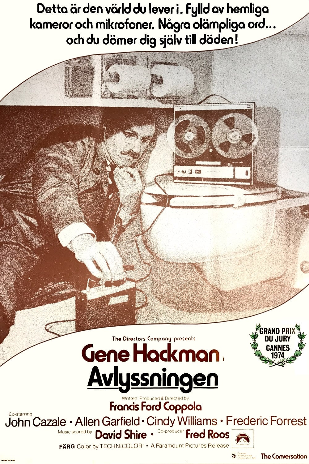Póster de La conversación