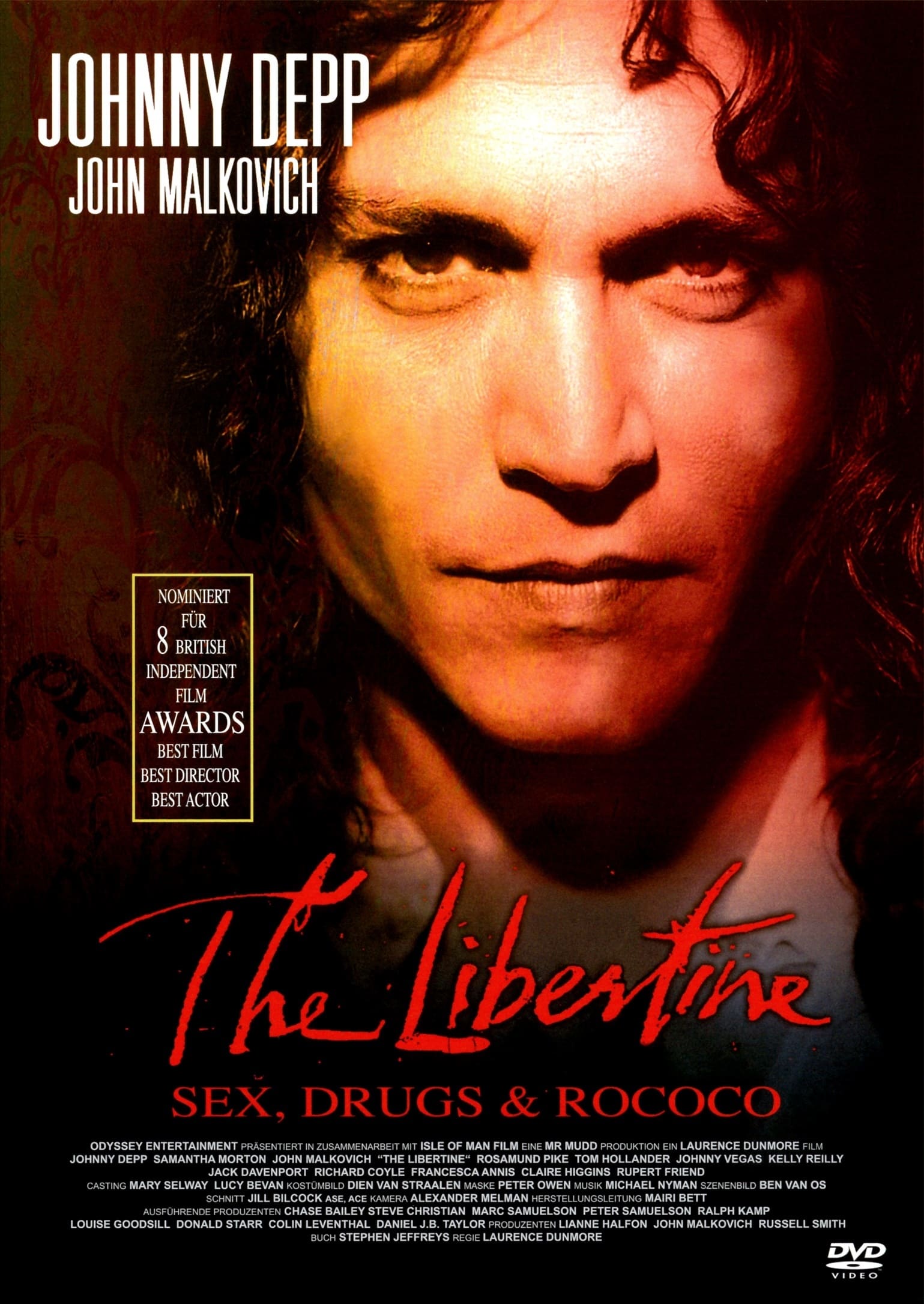 Póster de The libertine