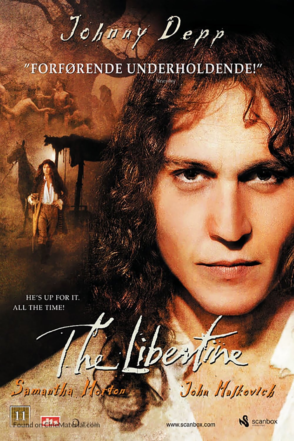 Póster de The libertine