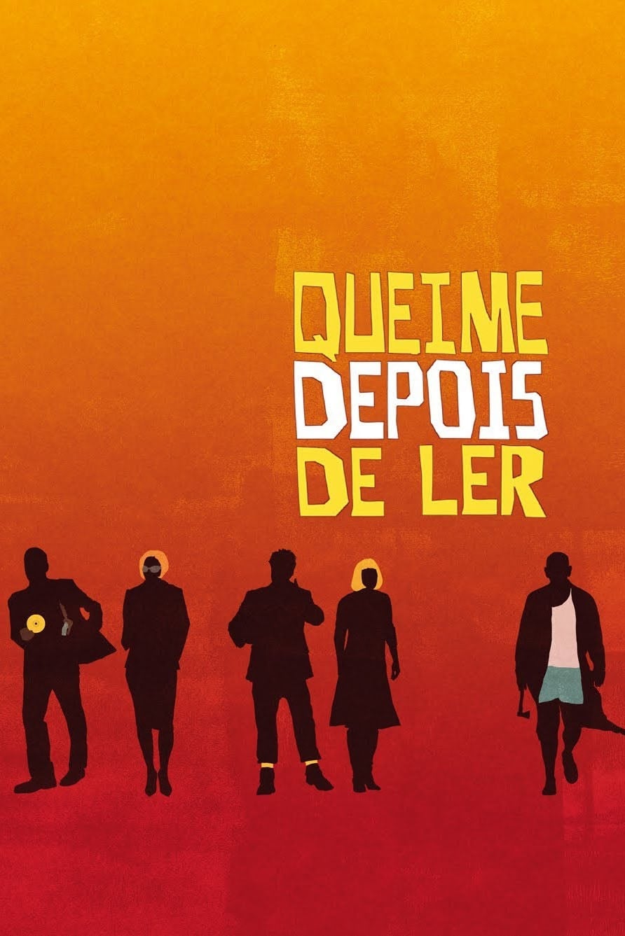 Póster de Quemar después de leer