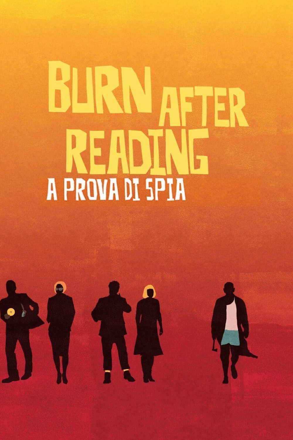 Póster de Quemar después de leer