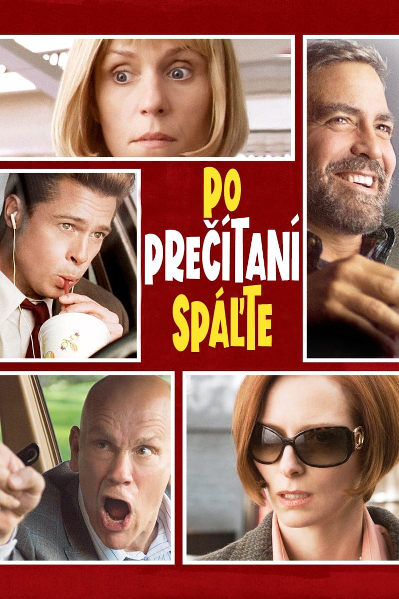 Póster de Quemar después de leer