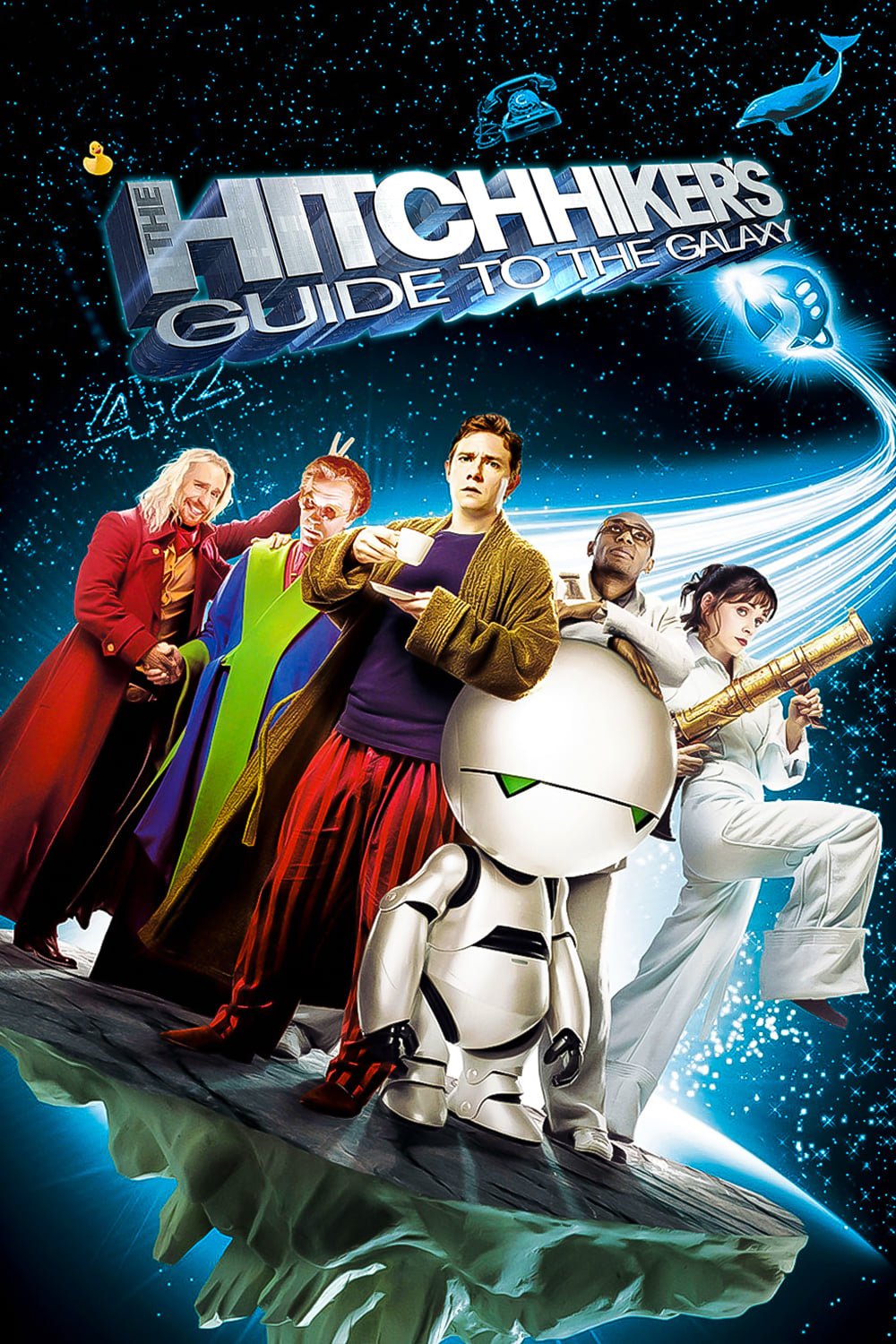 Poster of The Hitchhiker's Guide to the Galaxy