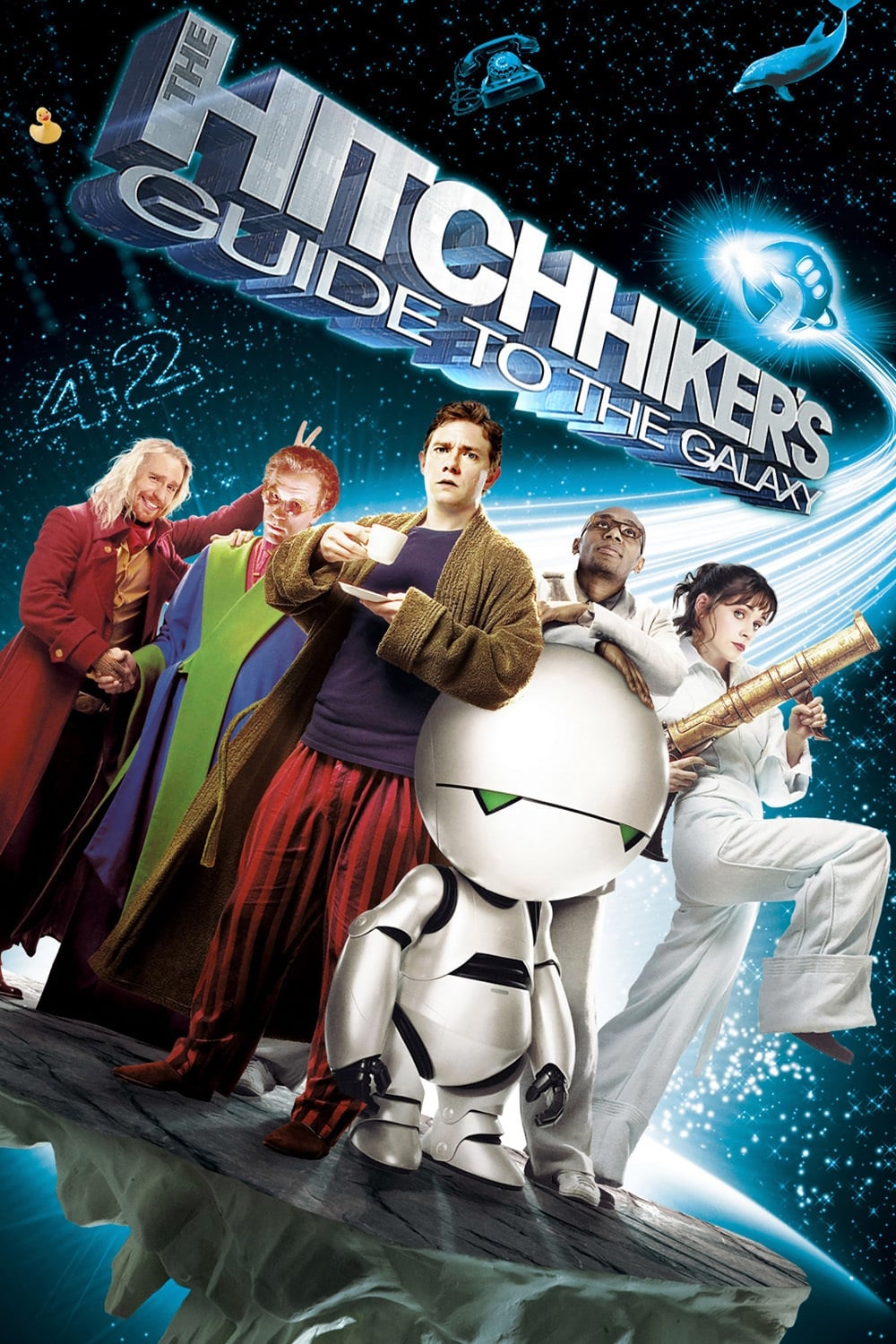 Poster of The Hitchhiker's Guide to the Galaxy