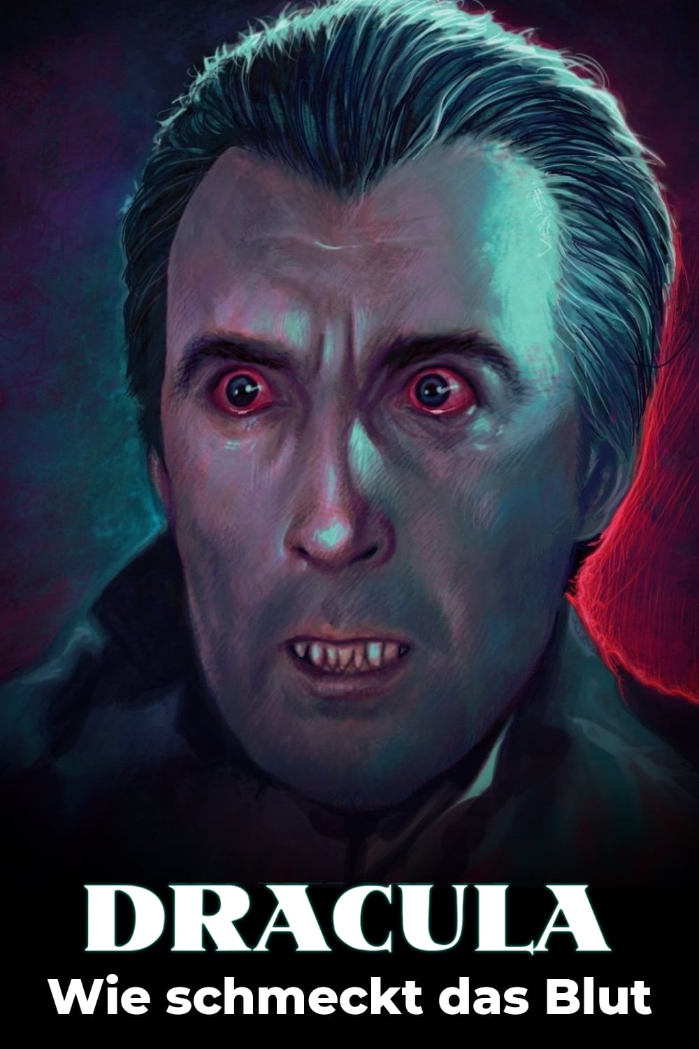 Póster de El poder de la sangre de Drácula