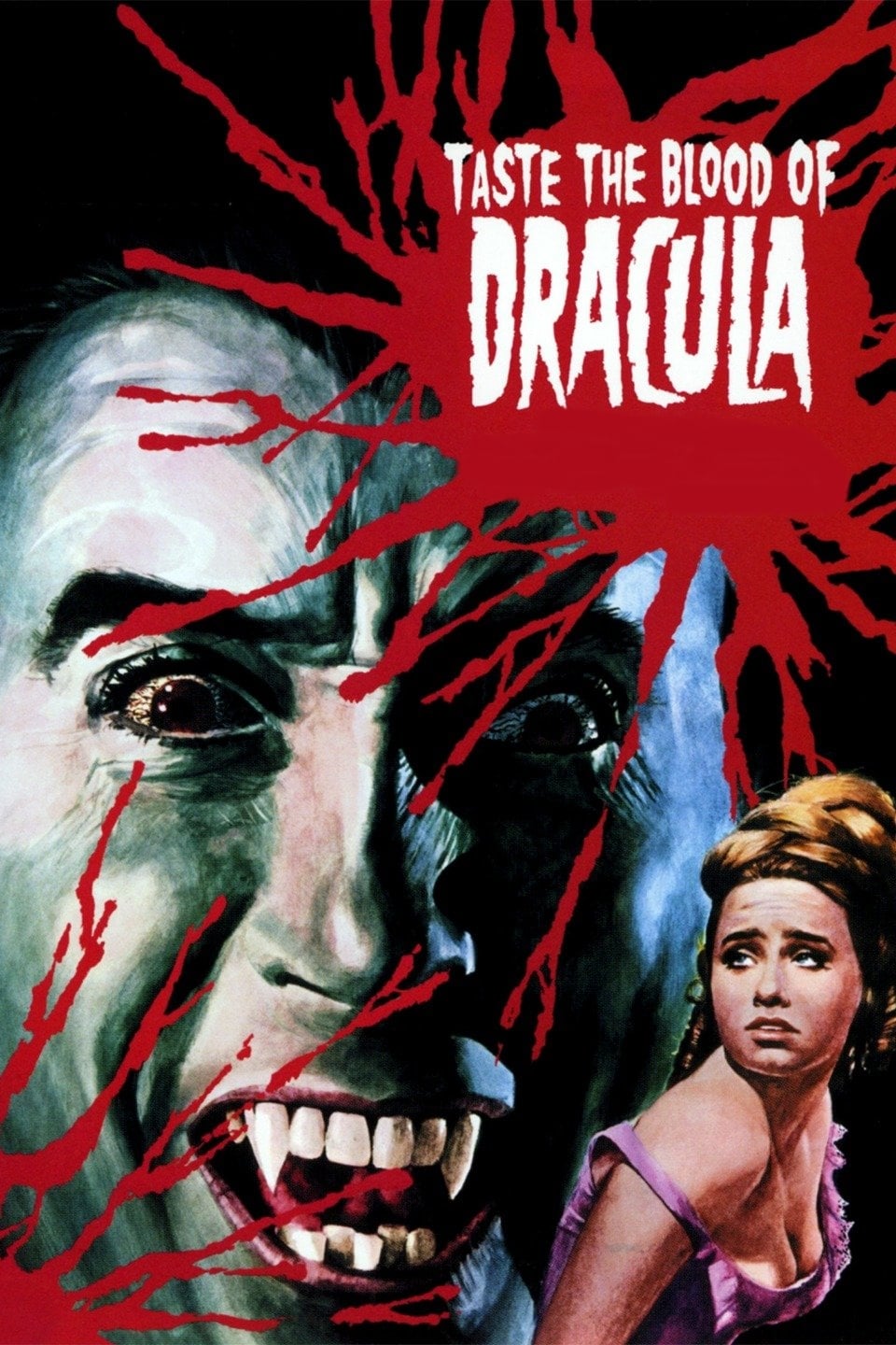 Póster de El poder de la sangre de Drácula
