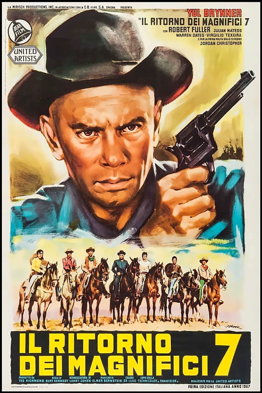 Póster de El regreso de los siete magníficos