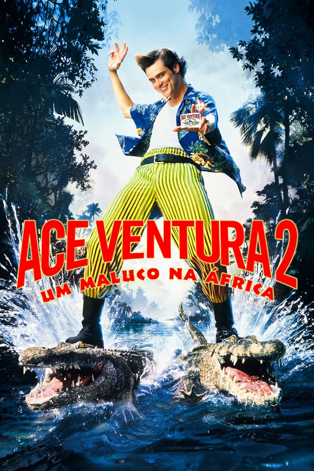 Póster de Ace Ventura: Operación África