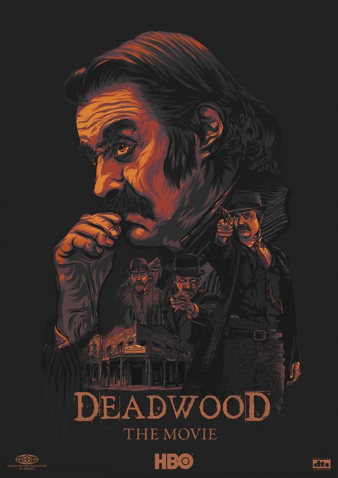 Póster de Deadwood: La película