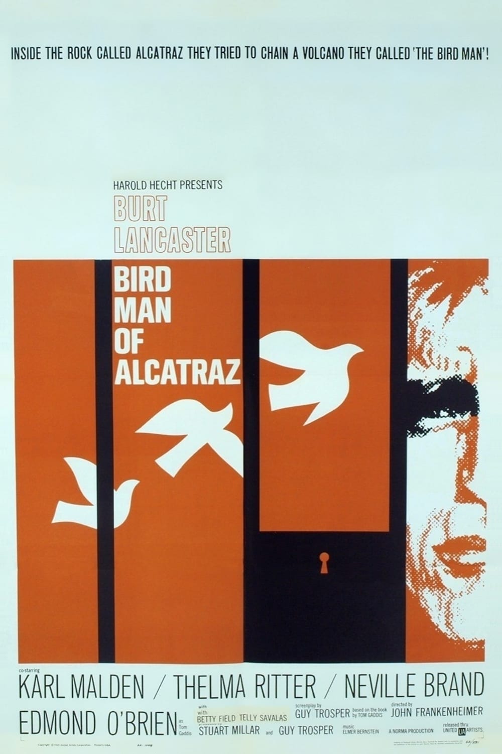 Poster of Birdman of Alcatraz