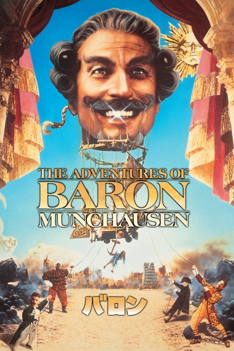 Póster de Las aventuras del Barón Munchausen
