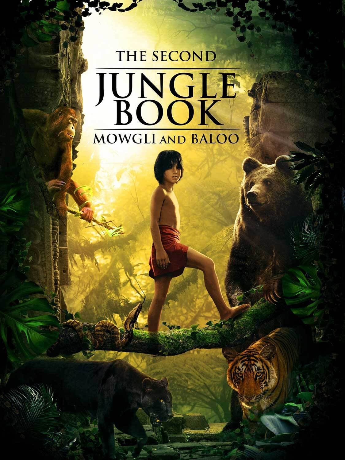 Póster de Mowgli y Baloo (El libro de la selva 2)