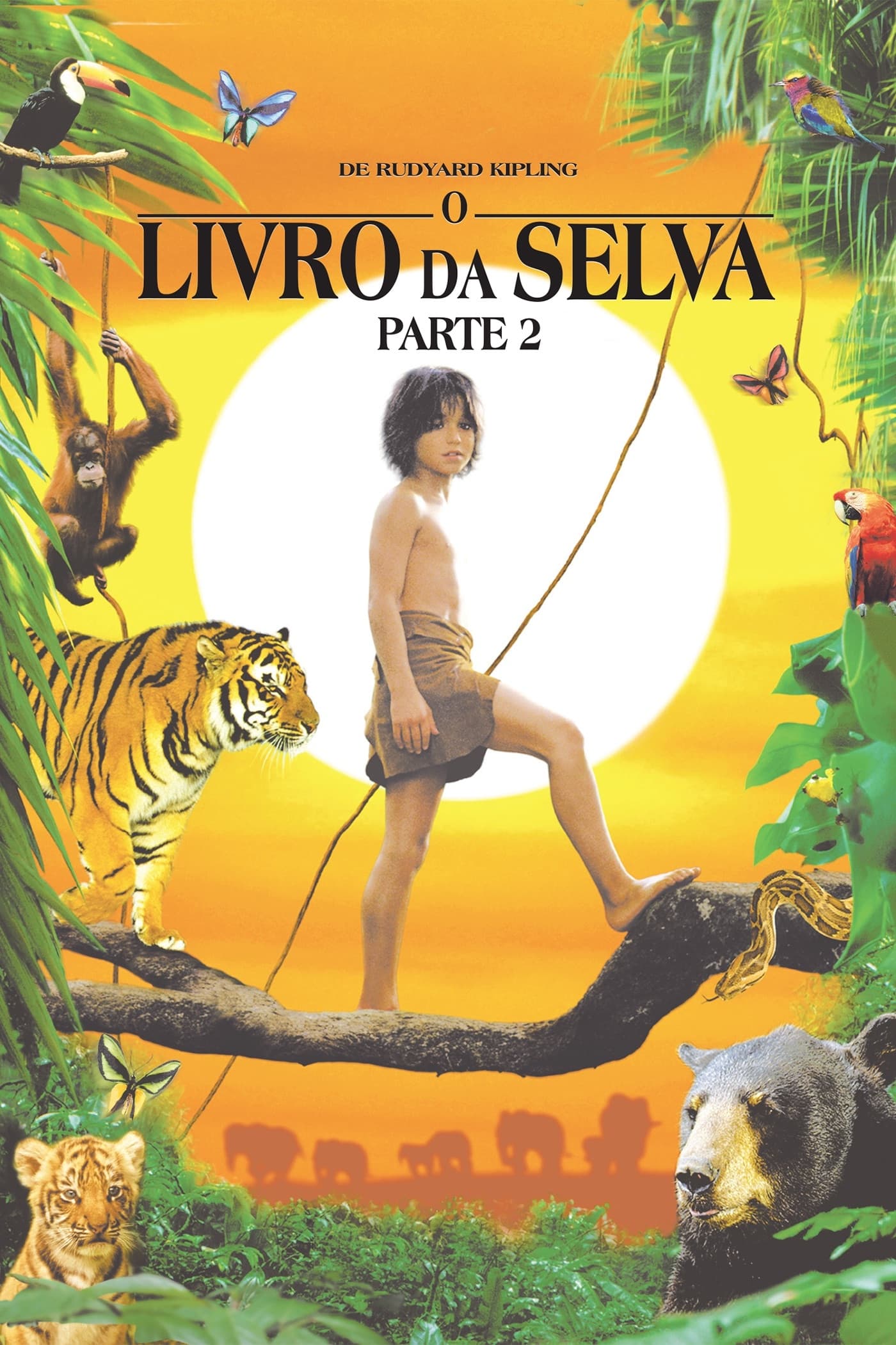 Póster de Mowgli y Baloo (El libro de la selva 2)