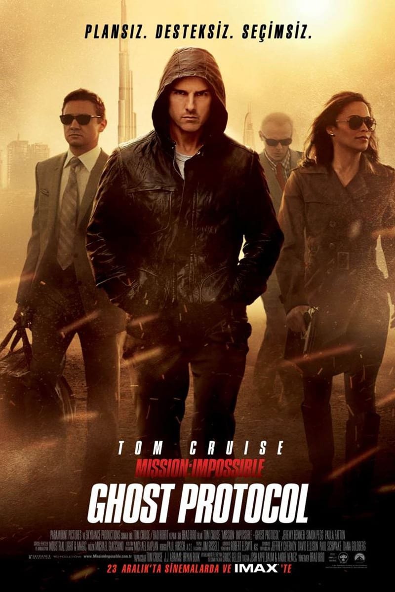 Poster of Mission: Impossible - Ghost Protocol