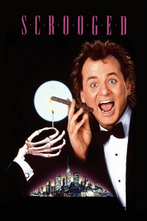 Scrooged film poster