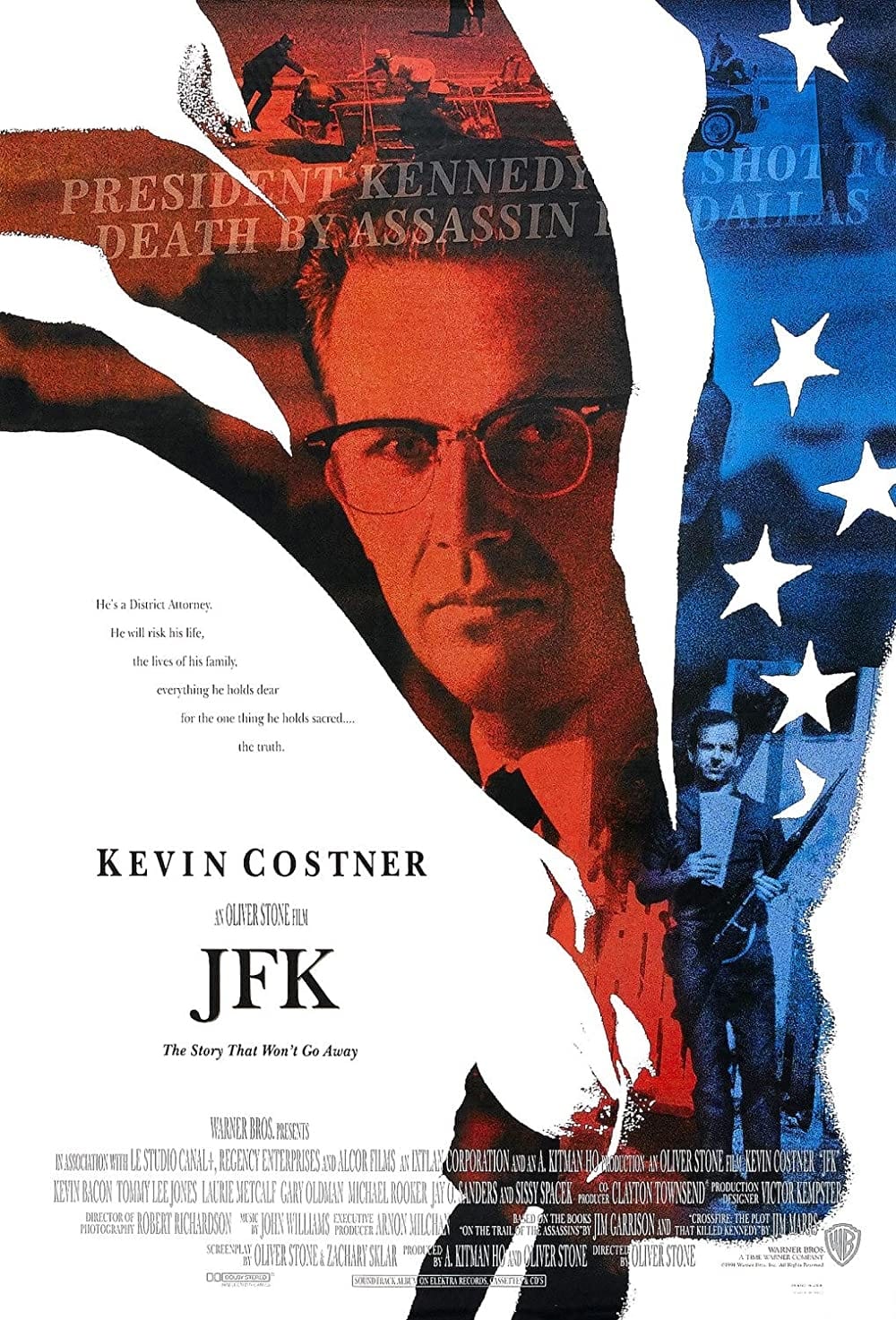 Póster de JFK: Caso abierto